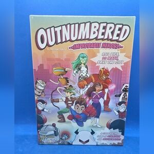 🎁 Outnumbered the Improbable Heroes Board Game - Superheroics Meets Math In Fun